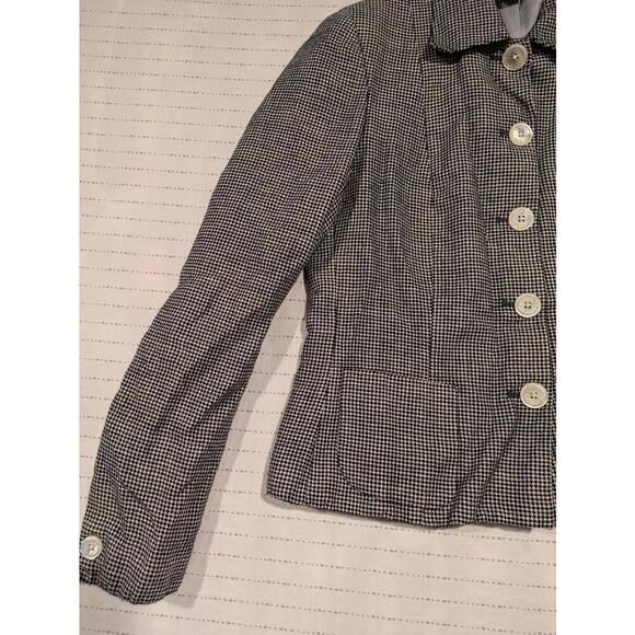 Lauren Ralph Lauren Stylish Houndstooth Patterned Jacket - Picture 3 of 13